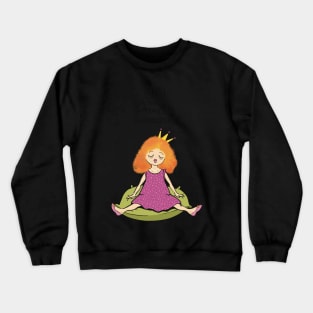 Princess sticker Crewneck Sweatshirt